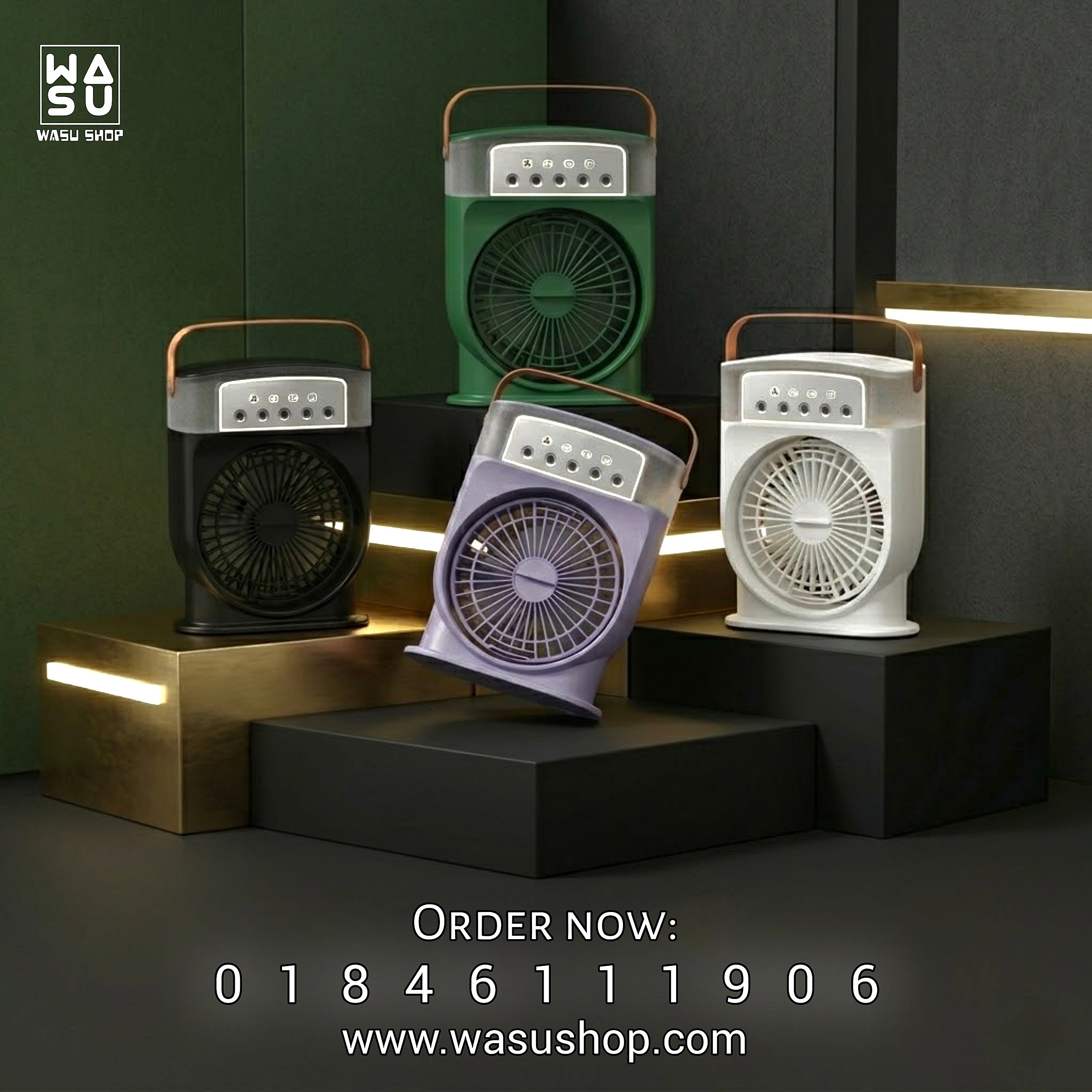 Disnie Rechargeable Mini Portable Cooling Fan